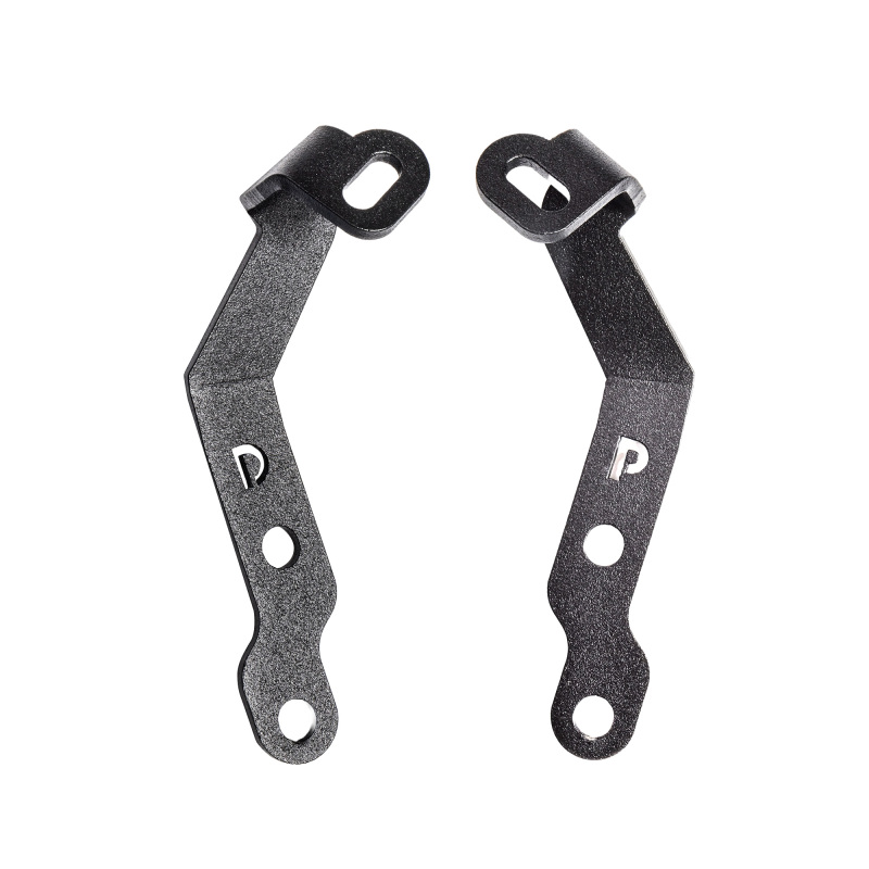 Mercedes-Benz Sprinter 2500 Light Mounts - Go Rhino - XE Hood Hinge Cube Light Mount - Textured Black - `14-`22 Mercedes-Benz Sprinter 2500 Light Mounts - Go Rhino - XE Hood Hinge Cube Light Mount - Textured Black - `14-`22